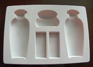 聚盛優材高檔化妝品塑料托盤, 植絨吸塑托盤 顏色可選